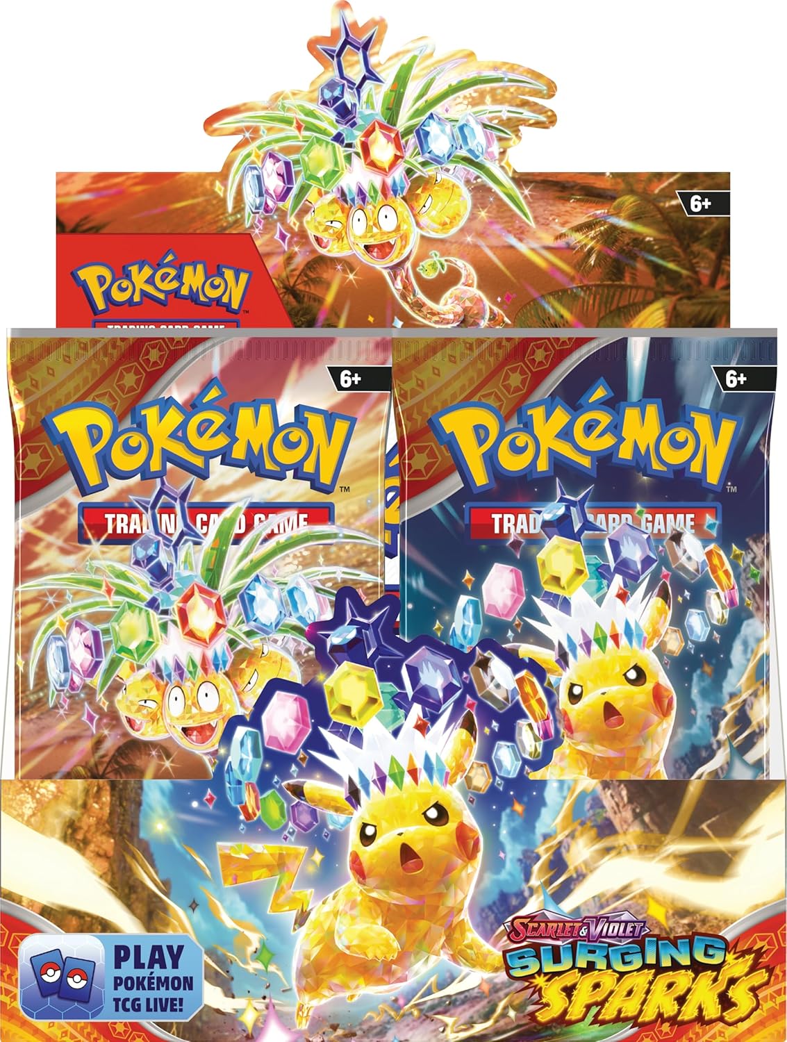 Pokemon TCG: Surging Sparks - Booster Box (36 Packs)
