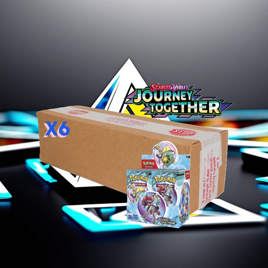 Pokémon TCG - Journey Together SV09 Booster Box (36 Packs) - SEALED CASE OF 6