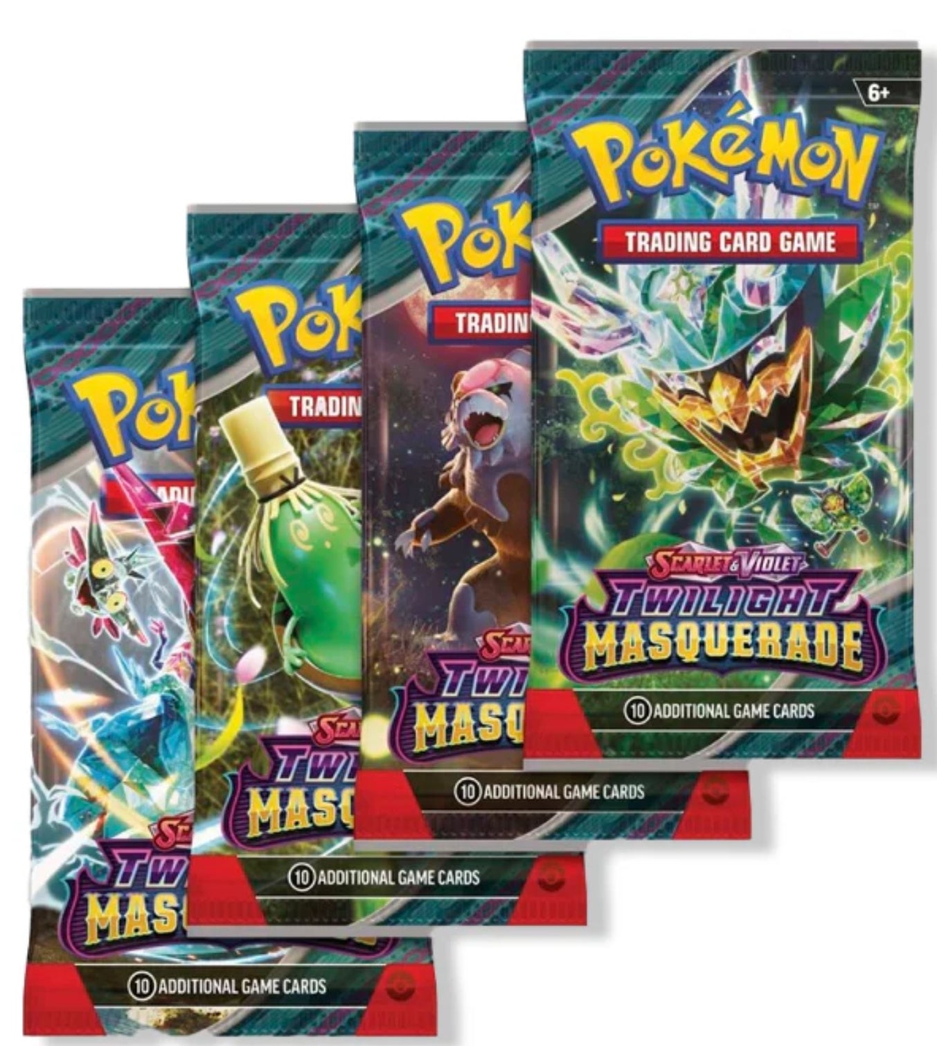 Pokemon TCG: Twilight Masquerade - Half Booster Box (18 Packs)