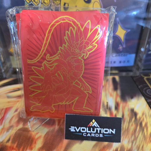 Pokemon TCG: koraidon sleeves x65 card sleeve scarlet and violet 2023 (NEW)