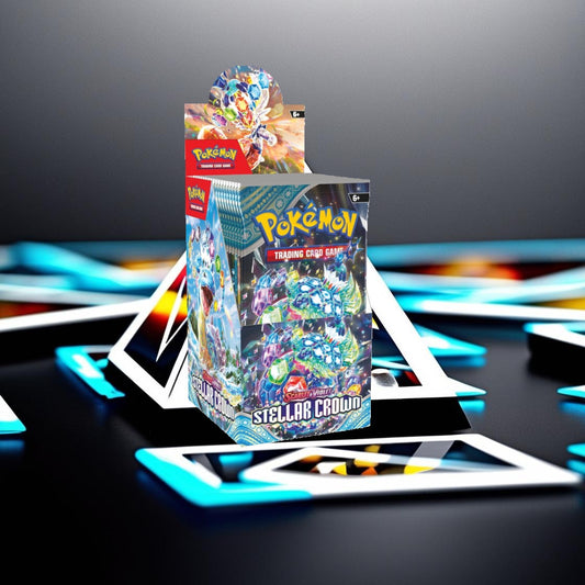 Pokemon TCG: Stellar Crown - Half Booster Box (18 Packs)